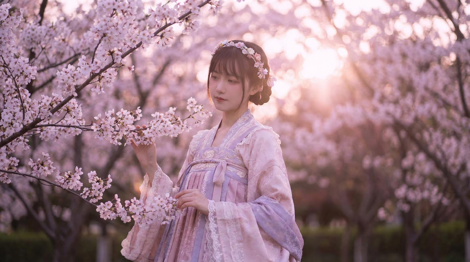 国产视频原创传媒 - 樱花季唯美写真